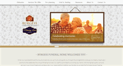 Desktop Screenshot of burgessfh.com